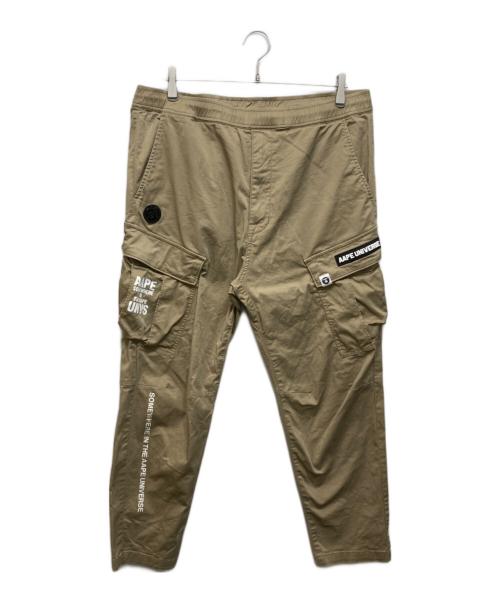 Aape BY A BATHING APE（エーエイプ バイ アベイシングエイプ）AAPE BY A BATHING APE (エーエイプ バイ アベイシングエイプ) カーゴパンツ ベージュ サイズ:Lの古着・服飾アイテム