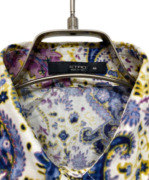 ETRO（エトロ）ETRO (エトロ) ペイズリー柄シャツ マルチカラー サイズ:46の古着・服飾アイテム