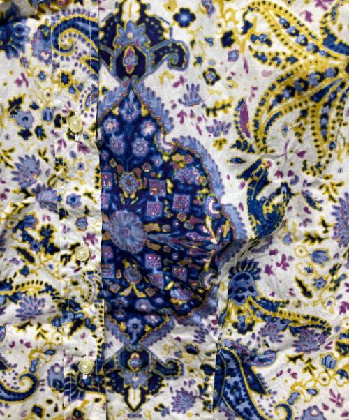 ETRO（エトロ）ETRO (エトロ) ペイズリー柄シャツ マルチカラー サイズ:46の古着・服飾アイテム