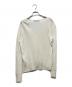 LEONARD FASHION (レオナールファッション) ニットカーディガン ホワイト サイズ:M：8000円