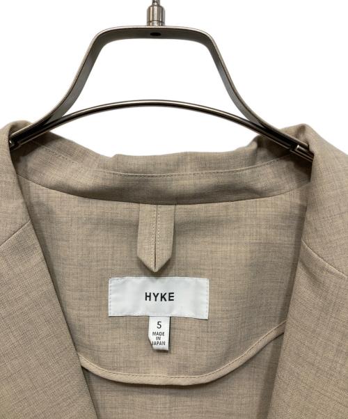 HYKE（ハイク）HYKE (ハイク) STRETCH TROPICAL SHOP COAT ベージュ サイズ:Sの古着・服飾アイテム