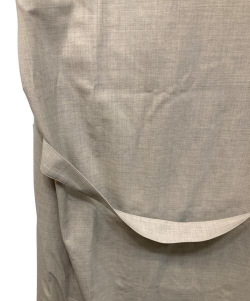 HYKE（ハイク）HYKE (ハイク) STRETCH TROPICAL SHOP COAT ベージュ サイズ:Sの古着・服飾アイテム