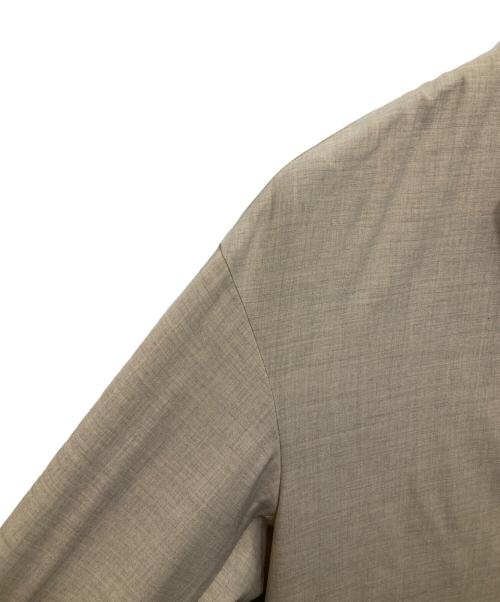 HYKE（ハイク）HYKE (ハイク) STRETCH TROPICAL SHOP COAT ベージュ サイズ:Sの古着・服飾アイテム