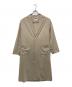 HYKE（ハイク）の古着「STRETCH TROPICAL SHOP COAT」｜ベージュ