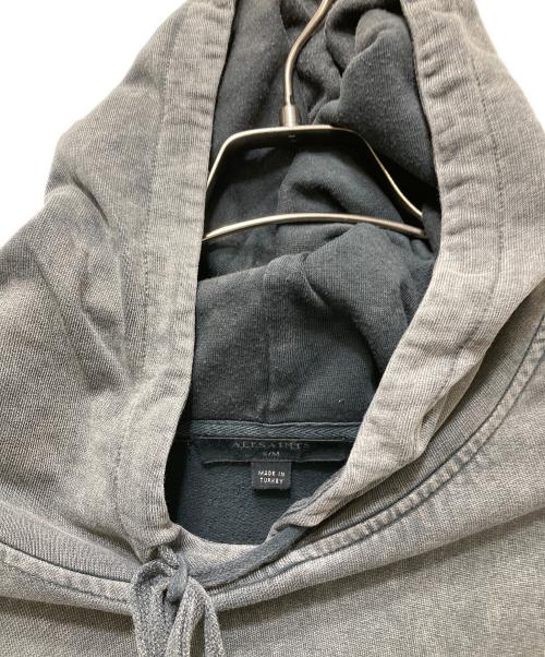 ALL SAINTS（オールセインツ）ALL SAINTS (オールセインツ) TOR HOODY グレー サイズ:Sの古着・服飾アイテム
