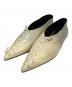 JIL SANDER（ジルサンダー）の古着「WHIPSTITCH BALLERINA FLATS」｜ホワイト