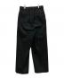 MARKAWARE (マーカウェア) ULTIMATE PIMA CHINO CLOTH CLASSIC FIT CHINO ブラック サイズ:1：15000円