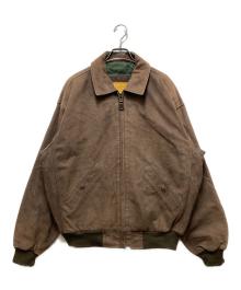 Timberland（ティンバーランド）の古着「レザージャケット」｜ブラウン