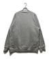 NEVVER (ニューアー) BIOTOP Crewneck Sweatshirt グレー サイズ:ビオトップ　クルーネック　スウェットシャツ：11000円