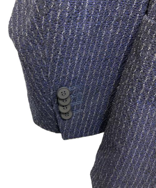 GIORGIO ARMANI（ジョルジョアルマーニ）GIORGIO ARMANI (ジョルジョアルマーニ) UPTON テーラードジャケット ネイビー サイズ:50Rの古着・服飾アイテム