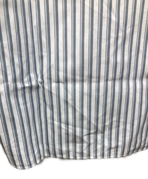 HERMES（エルメス）HERMES (エルメス) ストライプシャツ ブルー サイズ:freeの古着・服飾アイテム