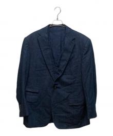 RALPH LAUREN Purple Label（ラルフ ローレン パープル レーベル）の古着「ジレ付 デニムテーラードジャケット」｜インディゴ