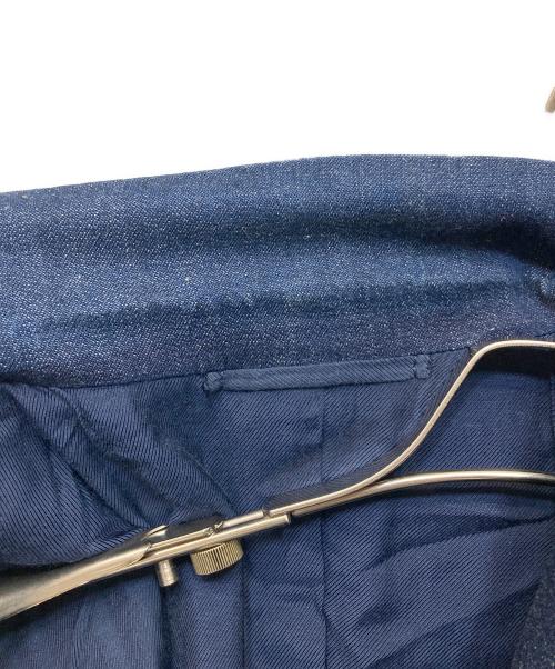 RALPH LAUREN Purple Label（ラルフ ローレン パープル レーベル）RALPH LAUREN PURPLE LABEL (ラルフ ローレン パープル レーベル) ジレ付 デニムテーラードジャケット インディゴ サイズ:42の古着・服飾アイテム