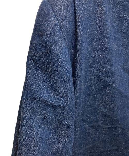 RALPH LAUREN Purple Label（ラルフ ローレン パープル レーベル）RALPH LAUREN PURPLE LABEL (ラルフ ローレン パープル レーベル) ジレ付 デニムテーラードジャケット インディゴ サイズ:42の古着・服飾アイテム