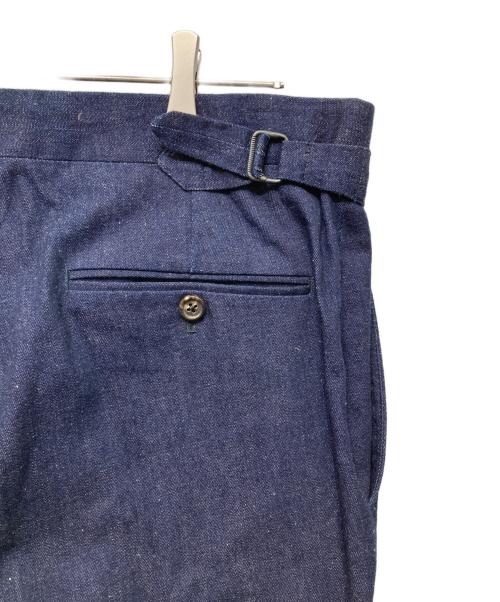 RALPH LAUREN Purple Label（ラルフ ローレン パープル レーベル）RALPH LAUREN PURPLE LABEL (ラルフ ローレン パープル レーベル) デニムスラックス インディゴ サイズ:36の古着・服飾アイテム