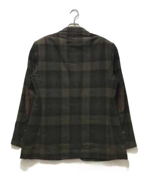 RALPH LAUREN Purple Label（ラルフ ローレン パープル レーベル）RALPH LAUREN PURPLE LABEL (ラルフ ローレン パープル レーベル) 3ピースセットアップスーツ カーキ サイズ:40の古着・服飾アイテム