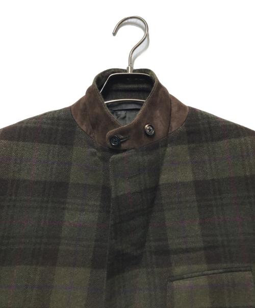 RALPH LAUREN Purple Label（ラルフ ローレン パープル レーベル）RALPH LAUREN PURPLE LABEL (ラルフ ローレン パープル レーベル) 3ピースセットアップスーツ カーキ サイズ:40の古着・服飾アイテム