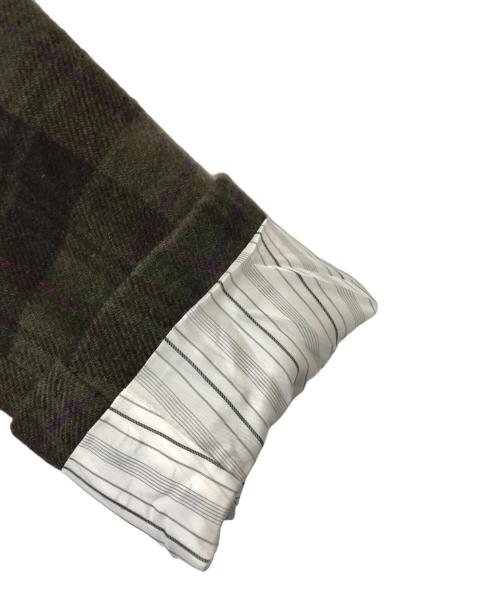 RALPH LAUREN Purple Label（ラルフ ローレン パープル レーベル）RALPH LAUREN PURPLE LABEL (ラルフ ローレン パープル レーベル) 3ピースセットアップスーツ カーキ サイズ:40の古着・服飾アイテム