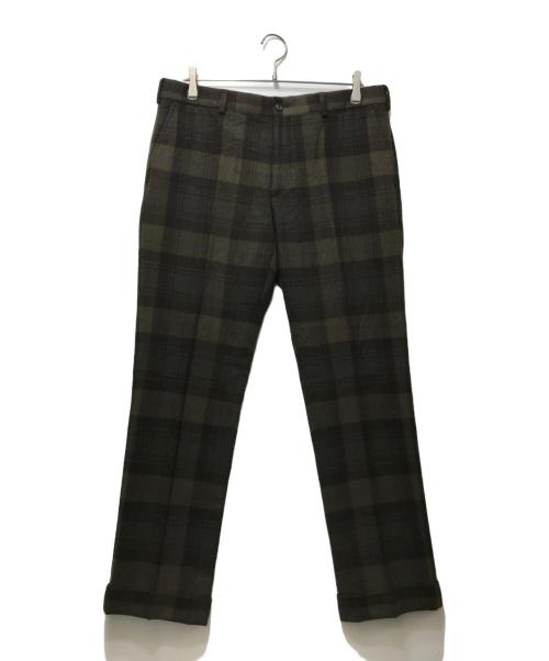 RALPH LAUREN Purple Label（ラルフ ローレン パープル レーベル）RALPH LAUREN PURPLE LABEL (ラルフ ローレン パープル レーベル) 3ピースセットアップスーツ カーキ サイズ:40の古着・服飾アイテム