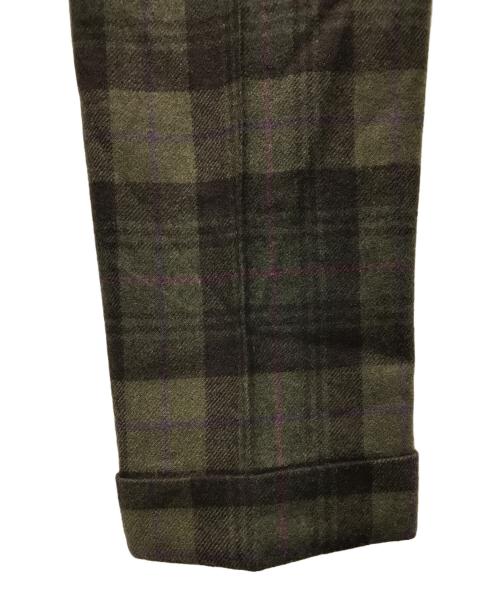 RALPH LAUREN Purple Label（ラルフ ローレン パープル レーベル）RALPH LAUREN PURPLE LABEL (ラルフ ローレン パープル レーベル) 3ピースセットアップスーツ カーキ サイズ:40の古着・服飾アイテム