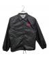CDG（シーディージー）の古着「ピンクロゴコーチジャケット / SZ-J041 / AD2025」｜ブラック