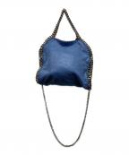 STELLA McCARTNEYステラマッカートニー）の古着「FALABELLAフェイクスウェードトートバッグ」｜ブルー