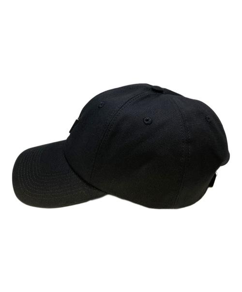 VALENTINO（ヴァレンティノ）VALENTINO (ヴァレンティノ) Black Stretch Cotton Baseball Cap / 4W2HDA25ZDH ブラック サイズ:-の古着・服飾アイテム