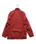 BANANA REPUBLIC (バナナリパブリック) 襟レザーワークジャケット/HONG KONG製 レッド サイズ:S：5000円