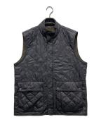 Barbourバブアー）の古着「ローズマウント キルト ジレ MGI0082BK11」｜ブラック