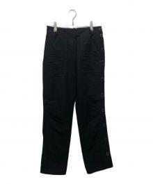HERMES（エルメス）の古着「リネンパンツ」｜ブラック