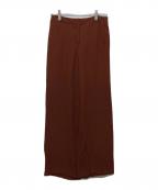 HERMESエルメス）の古着「シルクパンツ」｜レッド