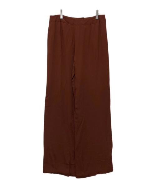 HERMES（エルメス）HERMES (エルメス) シルクパンツ レッド サイズ:36の古着・服飾アイテム