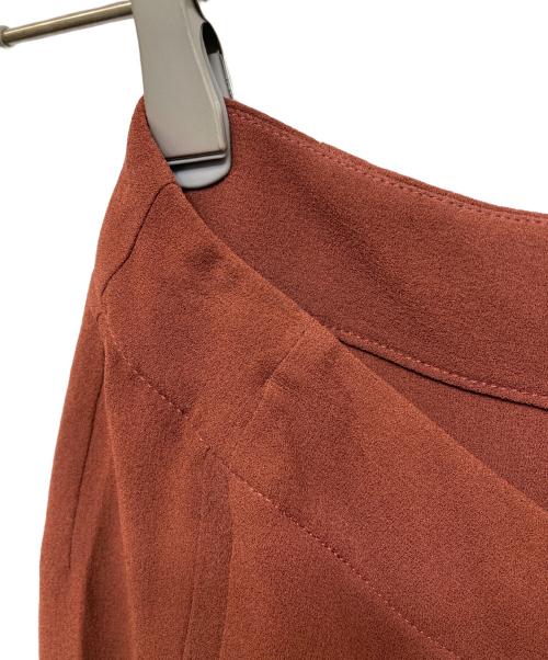 HERMES（エルメス）HERMES (エルメス) シルクパンツ レッド サイズ:36の古着・服飾アイテム