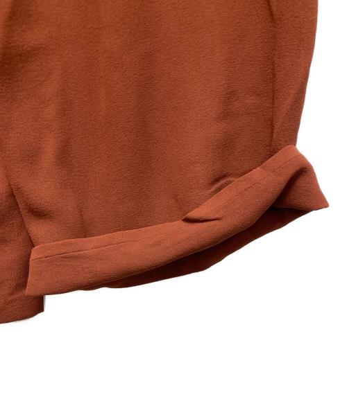HERMES（エルメス）HERMES (エルメス) シルクパンツ レッド サイズ:36の古着・服飾アイテム