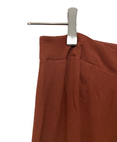HERMES（エルメス）HERMES (エルメス) シルクパンツ レッド サイズ:36の古着・服飾アイテム