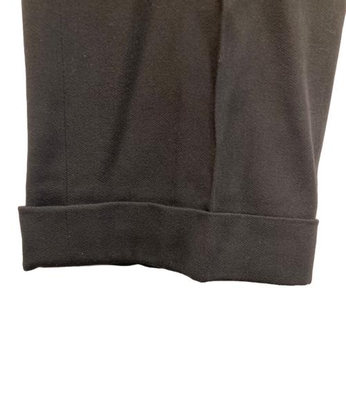 HERMES（エルメス）HERMES (エルメス) センタープレスパンツ ブラウン サイズ:36の古着・服飾アイテム