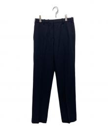 HERMES（エルメス）の古着「センタープレスパンツ」｜ネイビー