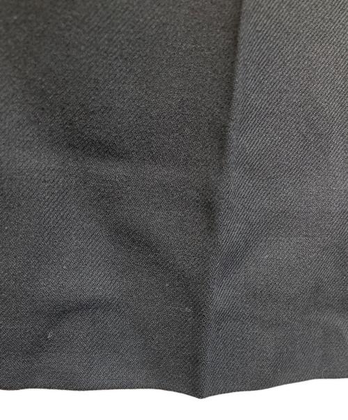 HERMES（エルメス）HERMES (エルメス) センタープレスパンツ ブラック サイズ:36の古着・服飾アイテム