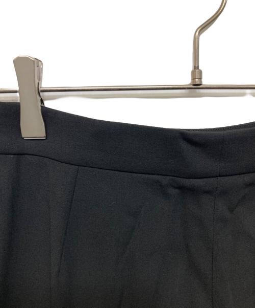 HERMES（エルメス）HERMES (エルメス) センタープレスパンツ ブラック サイズ:36の古着・服飾アイテム