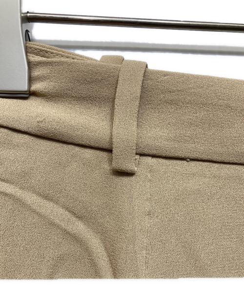 HERMES（エルメス）HERMES (エルメス) センタープレスパンツ ベージュ サイズ:36の古着・服飾アイテム