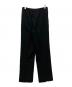 HERMES (エルメス) センタープレスパンツ ブラック サイズ:36：25000円