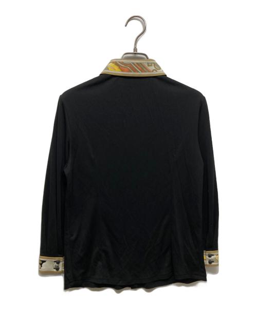 LEONARD（レオナール）LEONARD (レオナール) ロングスリーブボタンダウンシャツ / 0179558 ブラック サイズ:Mの古着・服飾アイテム