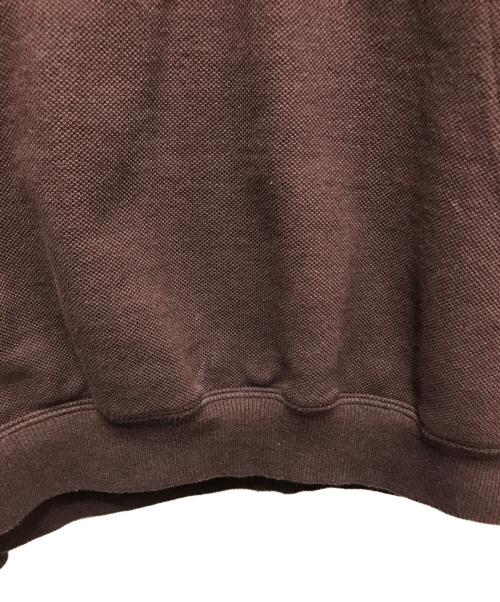 PWA（プア）PWA (プア) HEAVY KANOKO H/Z POLO ブラウン サイズ:Lの古着・服飾アイテム