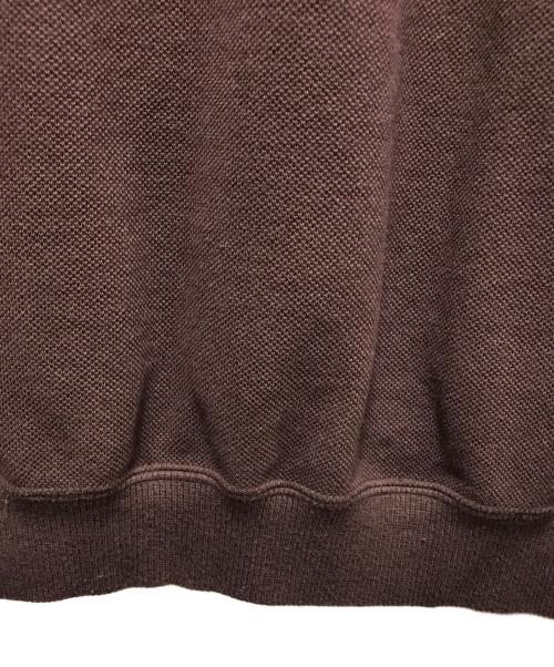PWA（プア）PWA (プア) HEAVY KANOKO H/Z POLO ブラウン サイズ:Lの古着・服飾アイテム