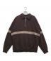PWA（プア）の古着「HEAVY KANOKO H/Z POLO」｜ブラウン