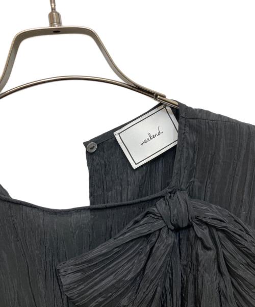 weakend.（ウィークエンド）weakend. (ウィークエンド) ノースリーブワンピース ブラック サイズ:2の古着・服飾アイテム