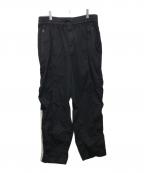 Y-3ワイスリー）の古着「M 3 STP WOOL SATEEN WIDE PANTS / FJ0450」｜ブラック
