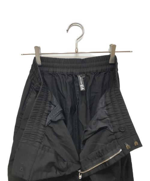 Y-3（ワイスリー）Y-3 (ワイスリー) M 3 STP WOOL SATEEN WIDE PANTS / FJ0450 ブラック サイズ:Sの古着・服飾アイテム