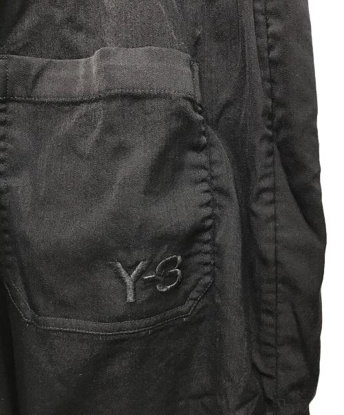 Y-3（ワイスリー）Y-3 (ワイスリー) M 3 STP WOOL SATEEN WIDE PANTS / FJ0450 ブラック サイズ:Sの古着・服飾アイテム