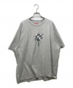 SUPREMEシュプリーム）の古着「Bouquet S/S Top stripe」｜グレー